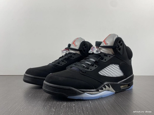 Rep 845035-003 Metallic (2016) Retro Black Jordan 5 0825